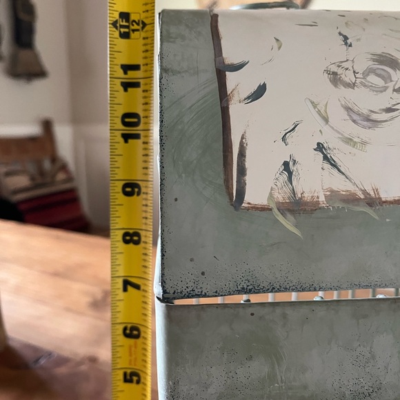 Vintage Green Metal Decorative Birdcage - Picture 8 of 10